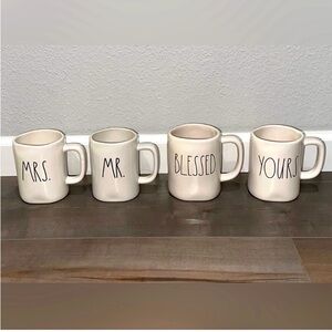 🖤🖤🖤Rae Dunn Ceramic Mugs Coffee Cup 🖤🖤🖤 SOLD SEPARATELY OR AS A BUNDLE ‼️